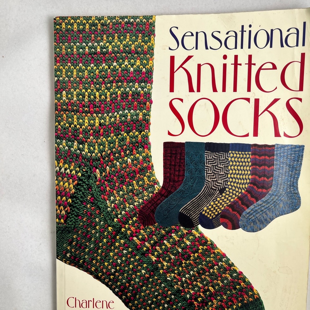 Book- Sensational Knitted Socks by Charlene Schurch